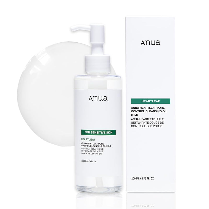 ANUA Heartleaf Pore Control Cleansing Oil (200ml) - Kiyoko Beauty