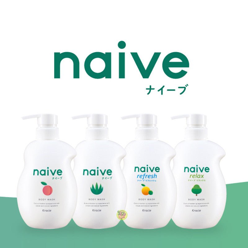 Kracie Naive Body Wash (530ml) - Kiyoko Beauty