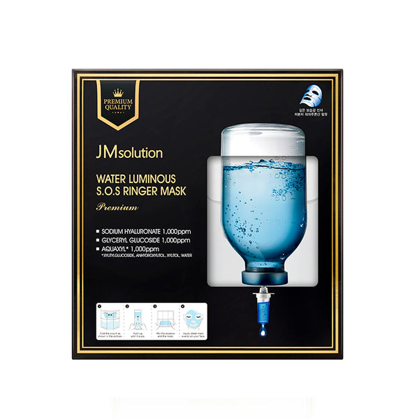 JMsolution Water Luminous S.O.S Ringer Mask Premium (5x33ml) - Kiyoko Beauty