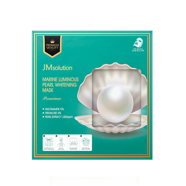 JMsolution Marine Luminous Pearl Whitening Mask Premium (5x33ml) - Kiyoko Beauty
