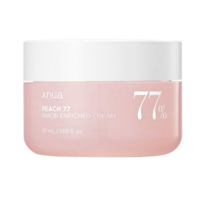 ANUA Peach 77% Niacin Enriched Cream (50ml) - Kiyoko Beauty