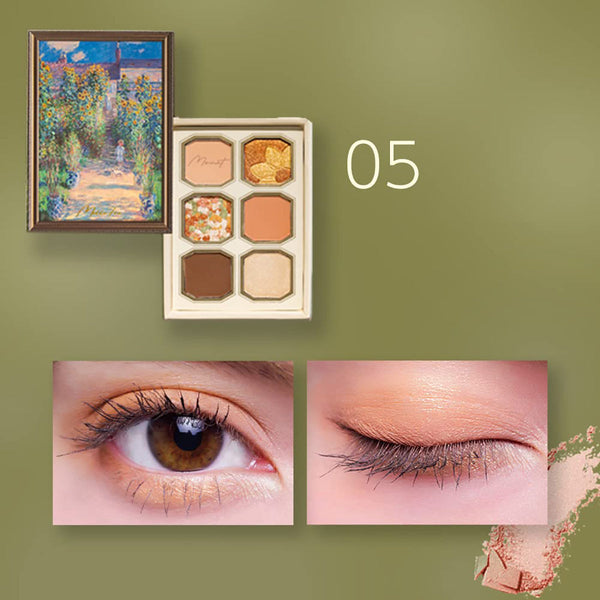 MILLE FÉE Painting Eyeshadow Palette - Monet Series (6g) - Kiyoko Beauty