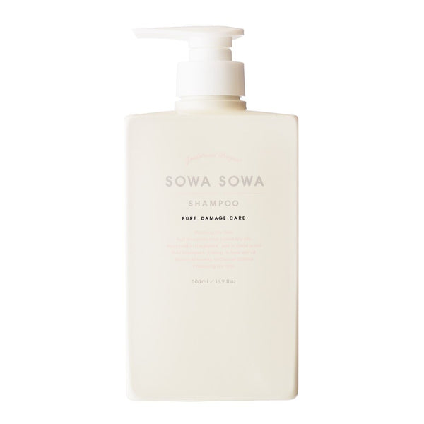 SOWA SOWA Pure Damage Care Shampoo (500ml) - Kiyoko Beauty