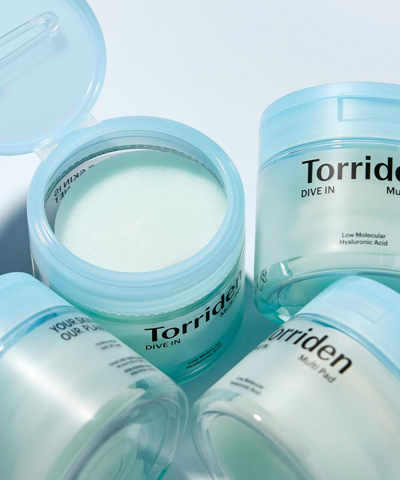 TORRIDEN Dive-In Low Molecular Hyaluronic Acid Multi-Pad (80pcs) - Kiyoko Beauty