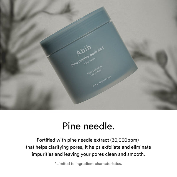 Abib Pine Needle Pore Pad Clear Touch (60pcs) - Kiyoko Beauty