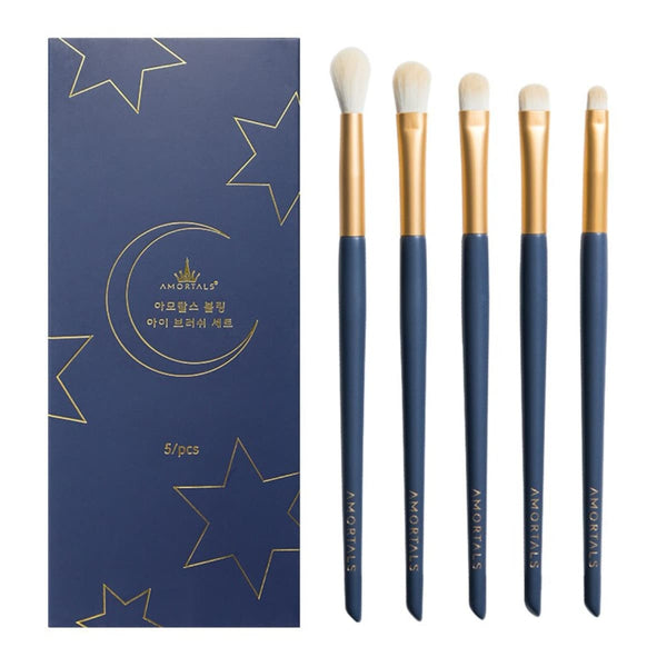 AMORTALS Makeup Brush Set (5 pcs) - Kiyoko Beauty