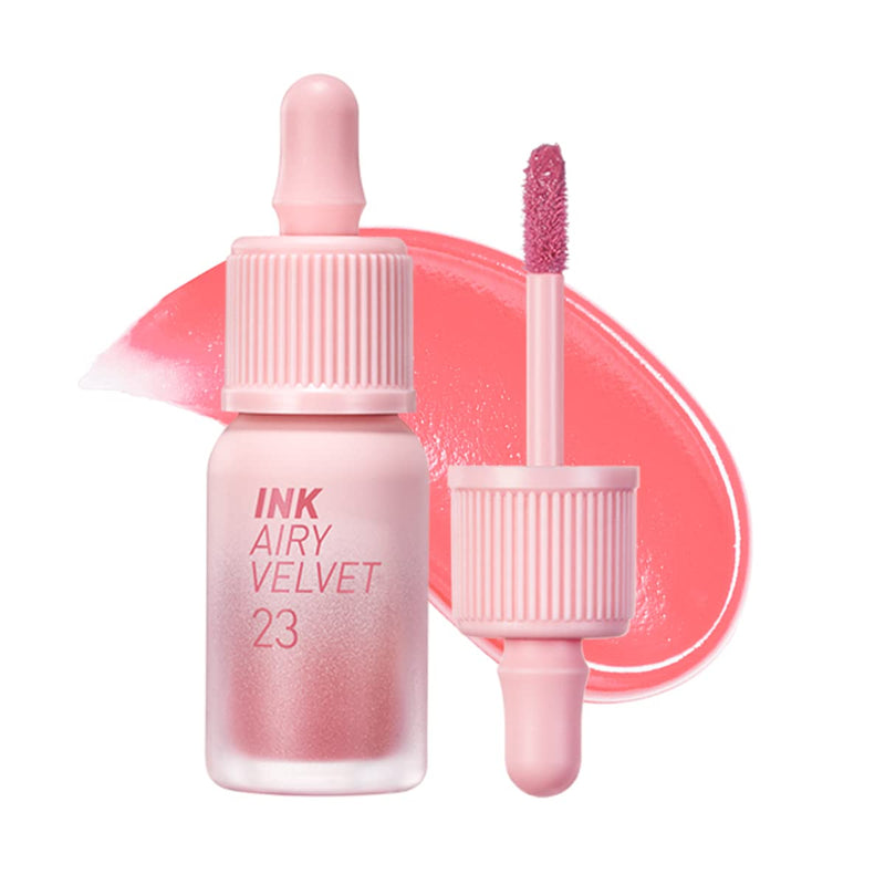 PERIPERA Ink Airy Velvet Lip Tint: Peaches Collection 2022 - Kiyoko Beauty