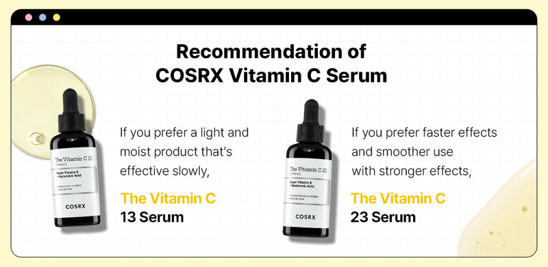 COSRX The Vitamin C 13 Serum (20ml) - Kiyoko Beauty