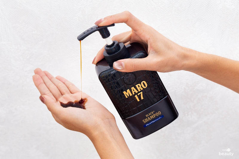 MARO17 Black Plus Shampoo (350ml) - Kiyoko Beauty