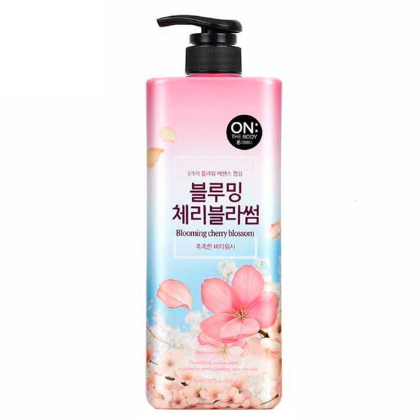 LG ON: THE BODY Perfume Body Wash: Cherry Blossom (900ml) - Kiyoko Beauty