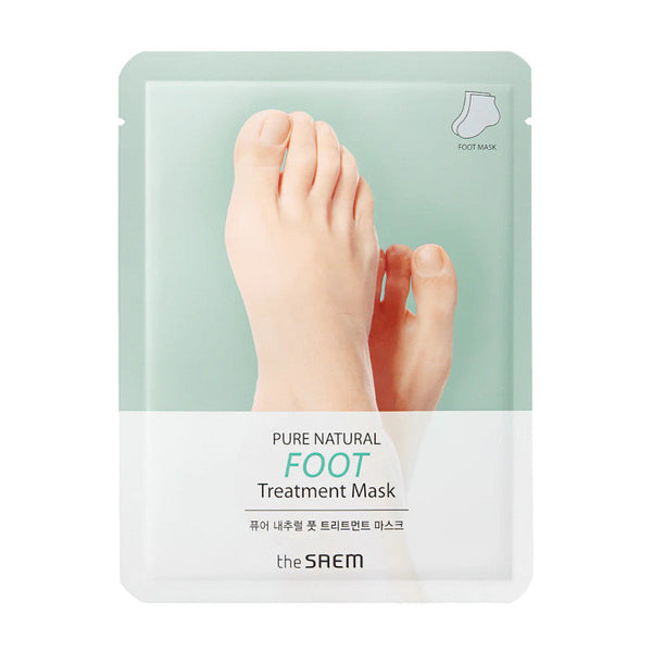 THE SAEM Pure Natural Foot Treatment Mask (1 pair) - Kiyoko Beauty