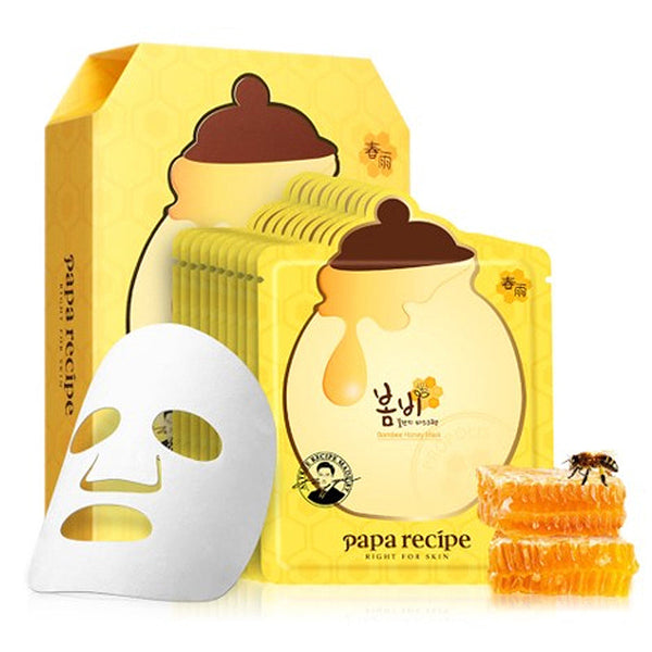Papa Recipe Bombee Honey Mask Pack (10 pcs) - Kiyoko Beauty