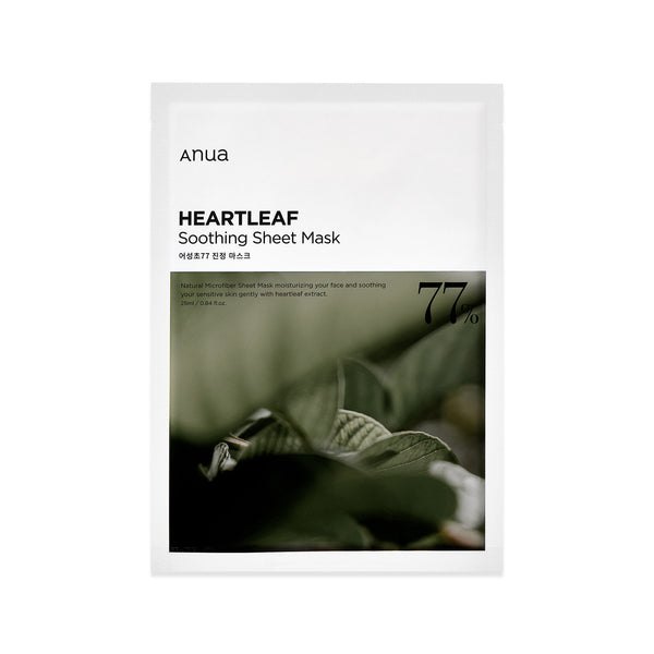 ANUA Heartleaf 77% Soothing Sheet Mask (1pc) - Kiyoko Beauty