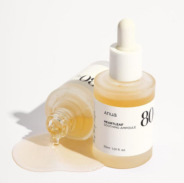 ANUA Heartleaf 80% Soothing Ampoule (30ml) - Kiyoko Beauty