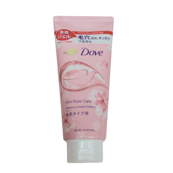 DOVE Spa Pore Care Facial Cleansing Gel (Sakura Limited Edition) - 140g - Kiyoko Beauty