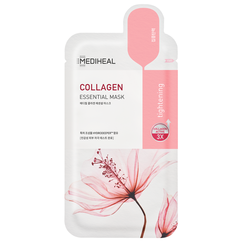 MEDIHEAL Collagen Essential Mask (10pcs) - Kiyoko Beauty