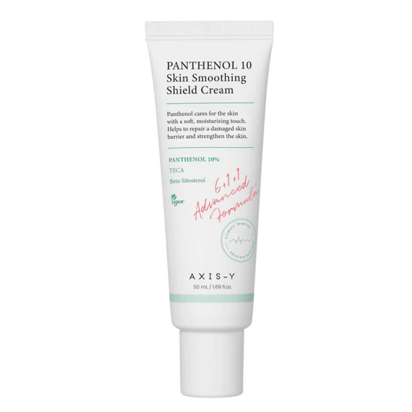 AXIS-Y Panthenol 10 Skin Smoothing Shield Cream (50ml) - Kiyoko Beauty