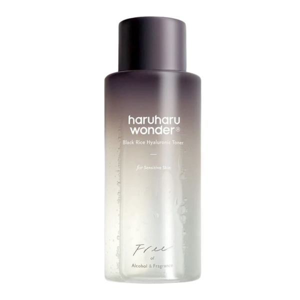 Haruharu Wonder Black Rice Hyaluronic Toner for Sensitive Skin (Fragrance-Free) (150ml) - Kiyoko Beauty