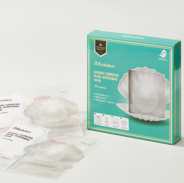 JMsolution Marine Luminous Pearl Whitening Mask Premium (5x33ml) - Kiyoko Beauty