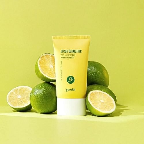 Goodal Green Tangerine Vitamin C Dark Spot Tone Up Cream (50ml) - Kiyoko Beauty