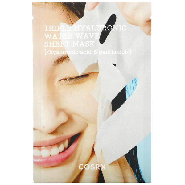 COSRX Hydrium Triple Hyaluronic Water Wave Sheet Mask (1 pc) - Kiyoko Beauty