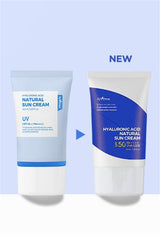 Isntree Hyaluronic Acid Natural Sun Cream SPF50+ PA++++ (50ml) - Kiyoko Beauty