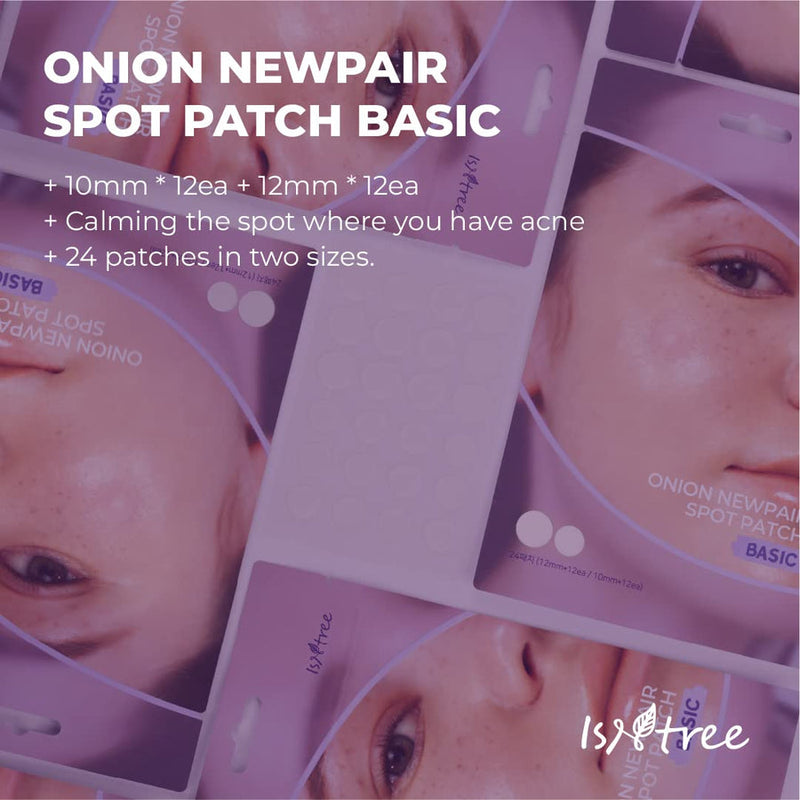 ISNTREE Onion Newpair Spot Patch Basic (24 pcs) - Kiyoko Beauty