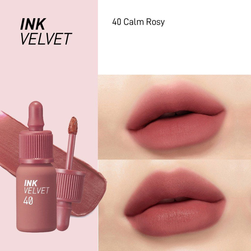 PERIPERA Ink Velvet Lip Tint: My Roses Rosier Collection - Kiyoko Beauty
