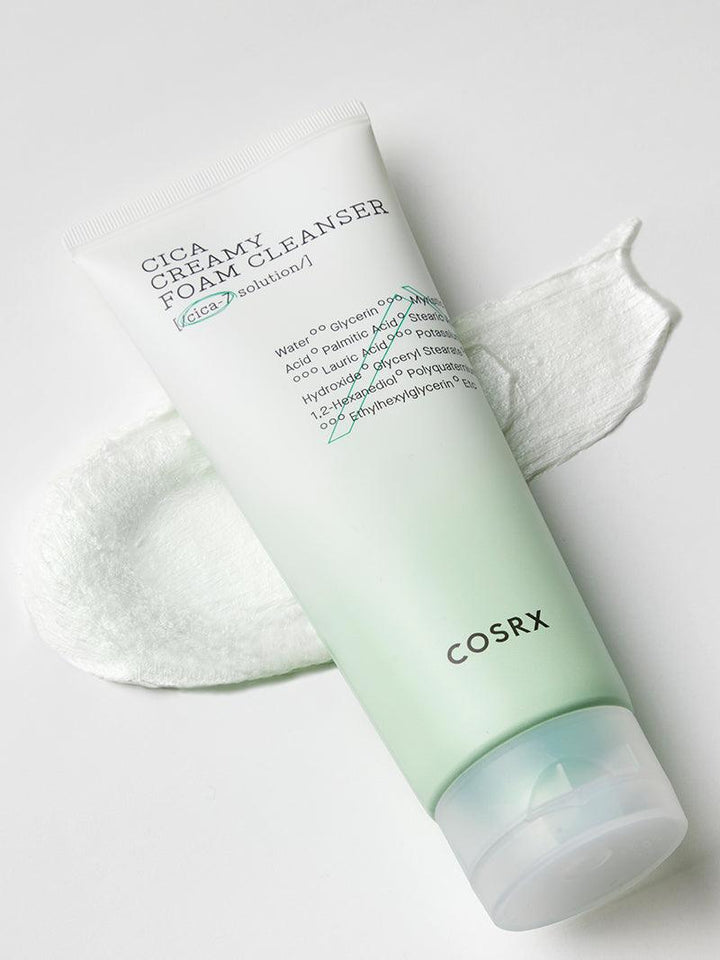 COSRX Pure Fit Cica Creamy Foam Cleanser (150ml) - Kiyoko Beauty