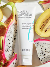 COSRX Refresh AHA/BHA Vitamin C Daily Cream (50ml) - Kiyoko Beauty