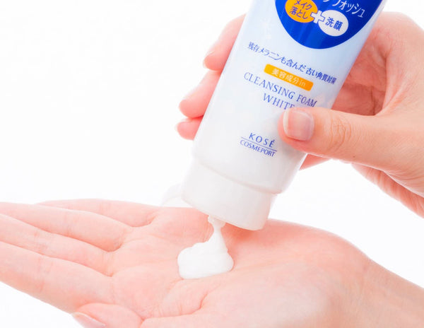 Kose Softymo White Cleansing Foam (190g) - Kiyoko Beauty