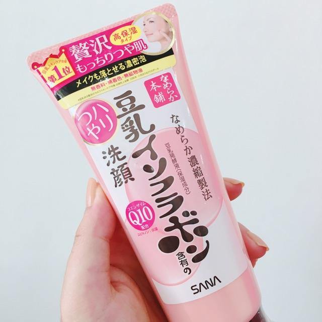 SANA NAMERAKA Isoflavone Q10 Facial Wash (150g) - Kiyoko Beauty