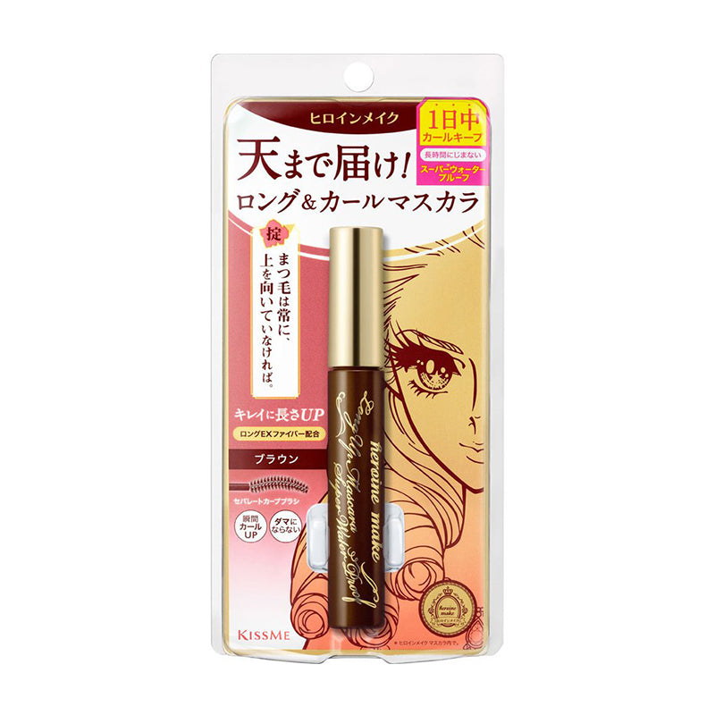 KISSME Heroine Make Prime Long Up Mascara Super Waterproof - Kiyoko Beauty