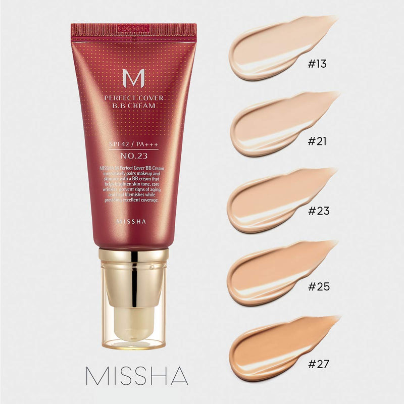 MISSHA Perfect Cover BB Cream (50ml) - Kiyoko Beauty