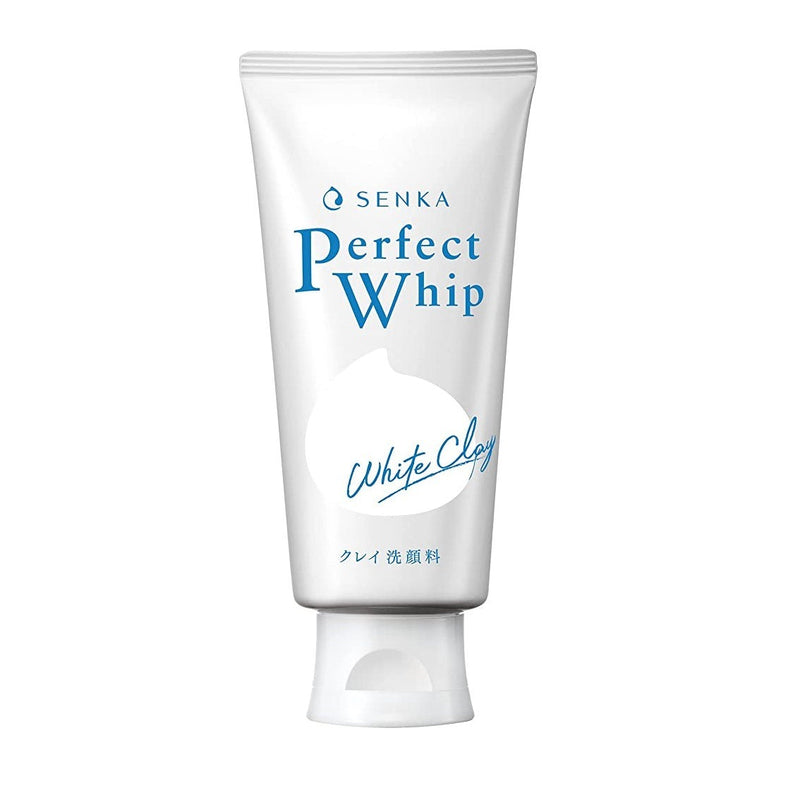 Shiseido Senka Perfect White Clay Cleansing Foam (120g) - Kiyoko Beauty