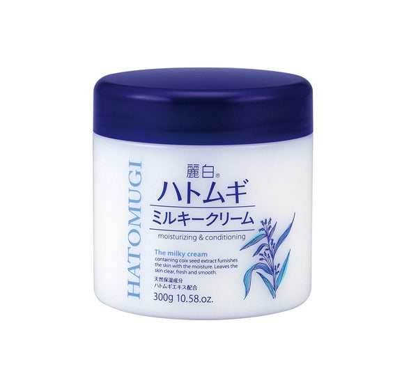 Reihaku Hatomugi Milky Cream (300g) - Kiyoko Beauty
