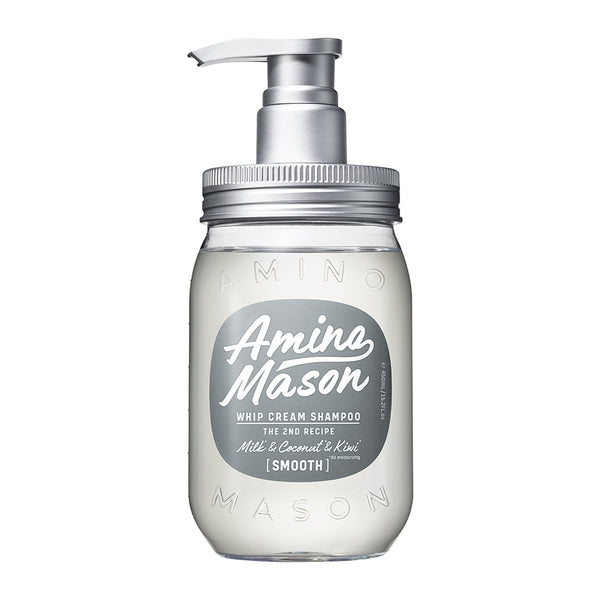 Amino Mason Whip Cream Shampoo - Smooth (450ml) - Kiyoko Beauty