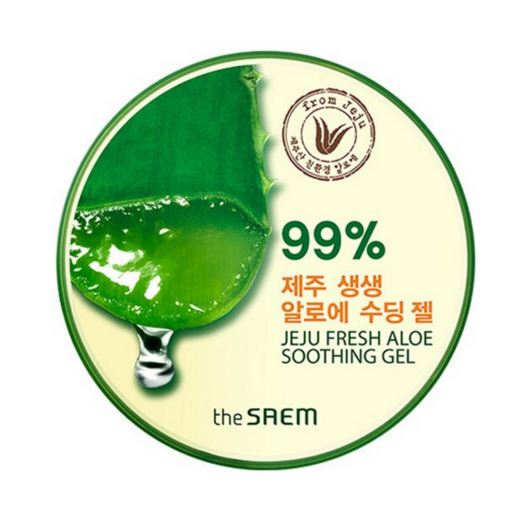 The SAEM Jeju Fresh Soothing Aloe Gel 99% - Kiyoko Beauty