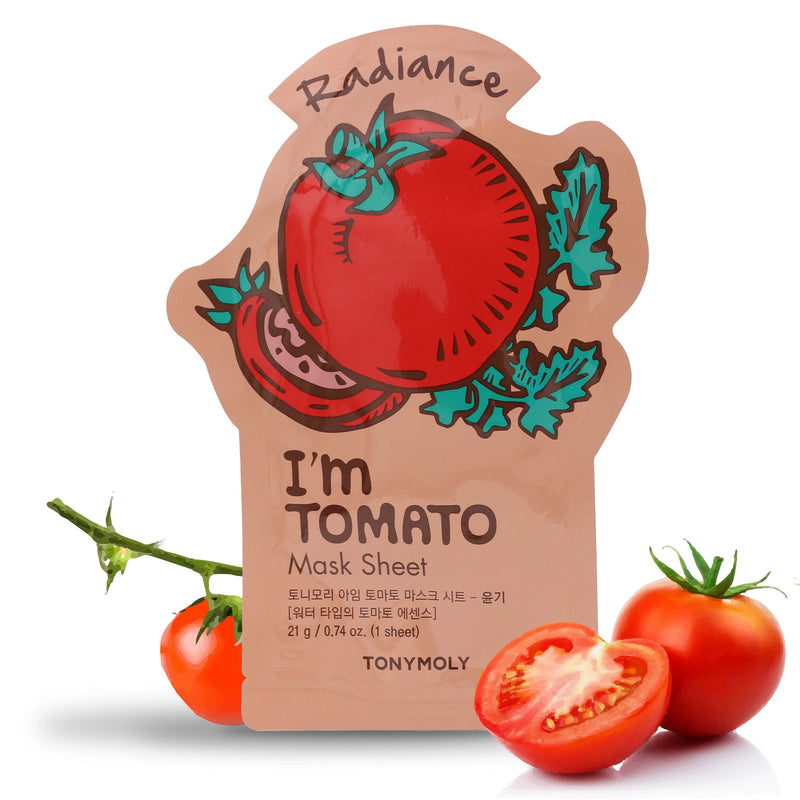 TONYMOLY I'm Real Tomato Sheet Mask - Kiyoko Beauty