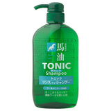 KUMANOYUSHI Horse Oil Tonic Rinse In Shampoo (600ml) - Kiyoko Beauty