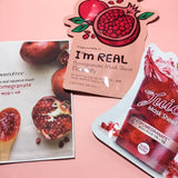 TONYMOLY I'm Real Pomegranate Mask Sheet (1pcs) - Kiyoko Beauty