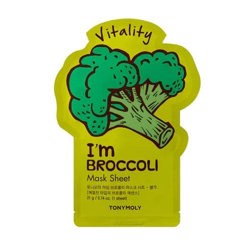 TONYMOLY I'm Real Broccoli Mask Sheet (1pcs) - Kiyoko Beauty