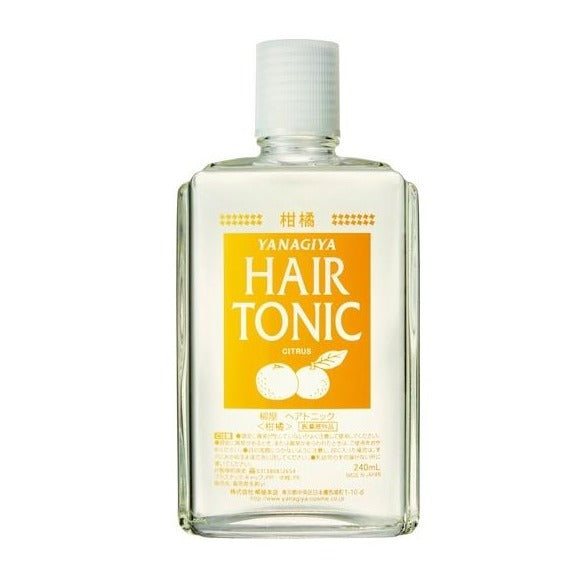 YANAGIYA Hair Tonic Citrus Anti-Hair Loss (240ml) - Kiyoko Beauty
