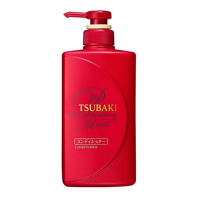 Shiseido Tsubaki Red Extra Moist Conditioner (490ml) - Kiyoko Beauty