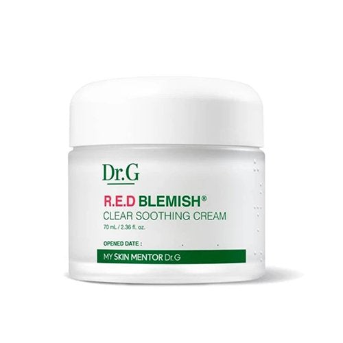 Dr.G R.E.D Blemish Clear Soothing Cream (70ml) - Kiyoko Beauty