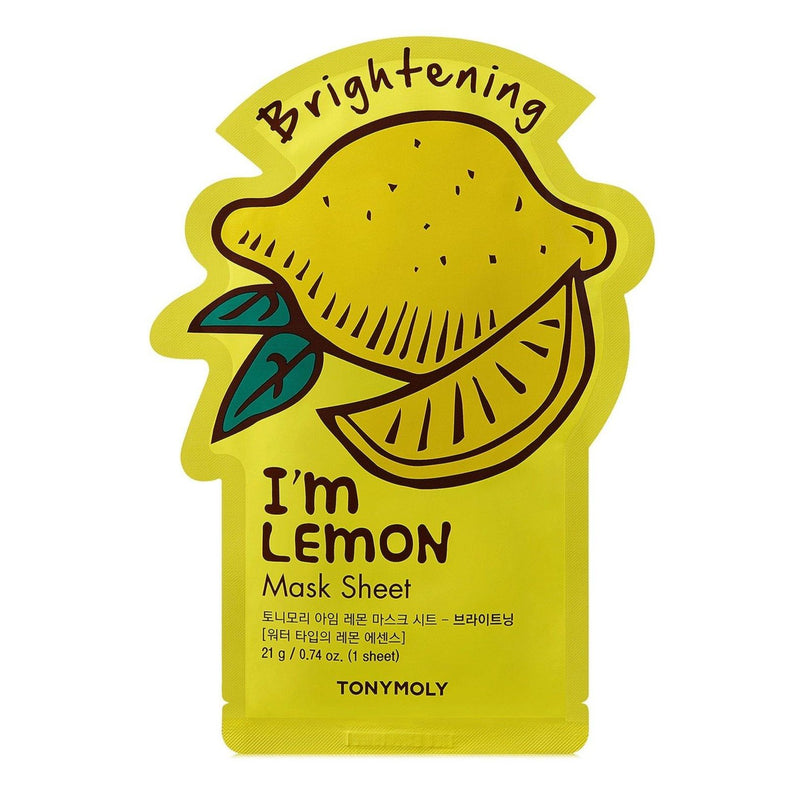 TONYMOLY I'm Real Lemon Mask Sheet (1 pcs) - Kiyoko Beauty