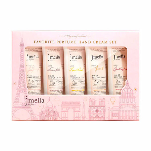 JMELLA In France Favorite Perfume Hand Cream Set (50ml x 5) - Kiyoko Beauty