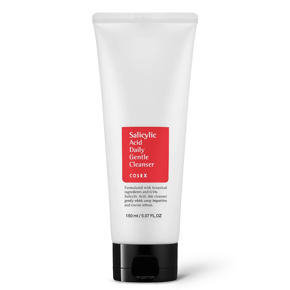 COSRX Salicylic Acid Daily Gentle Cleanser 150ml Kiyoko Cosrx salicylic acid daily gentle cleanser 150ml kiyoko
