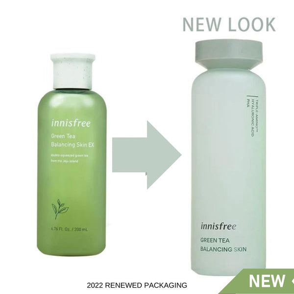 INNISFREE Green Tea Balancing Skin EX (200ml) - Kiyoko Beauty