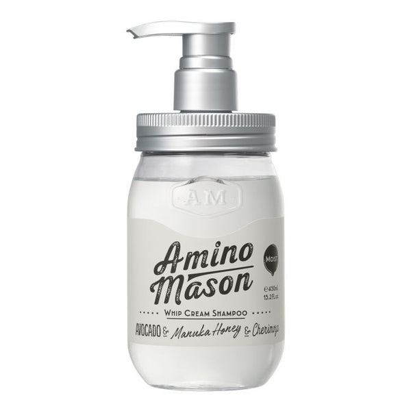 Amino Mason Whip Cream Shampoo - Moist (450ml) - Kiyoko Beauty